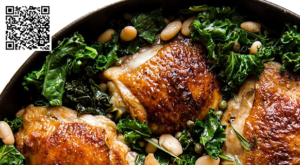 Chicken with kale and White Beans Foodie Body Bioinformatics