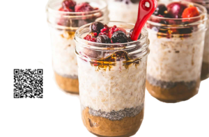Overnight Chia Oats Nut Butter Foodie Body Bioinformatics
