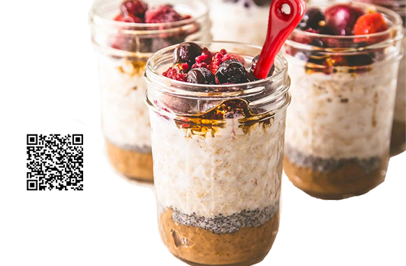 Overnight Chia Oats Nut Butter Foodie Body Bioinformatics